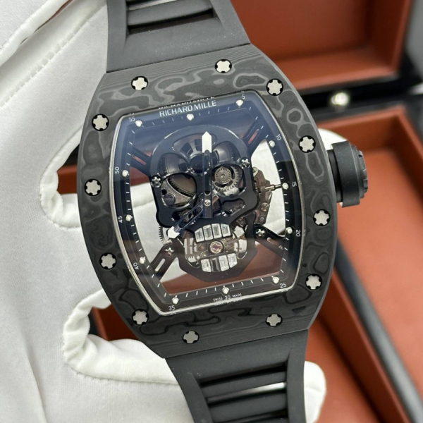 Richard Mille RM 052 TOURBILLON SKULL black (код 1176)