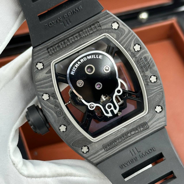 Richard Mille RM 052 TOURBILLON SKULL black (код 1176)