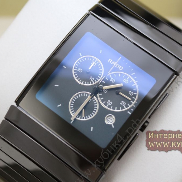 Rado Ceramica Chronograph Black (код 026)