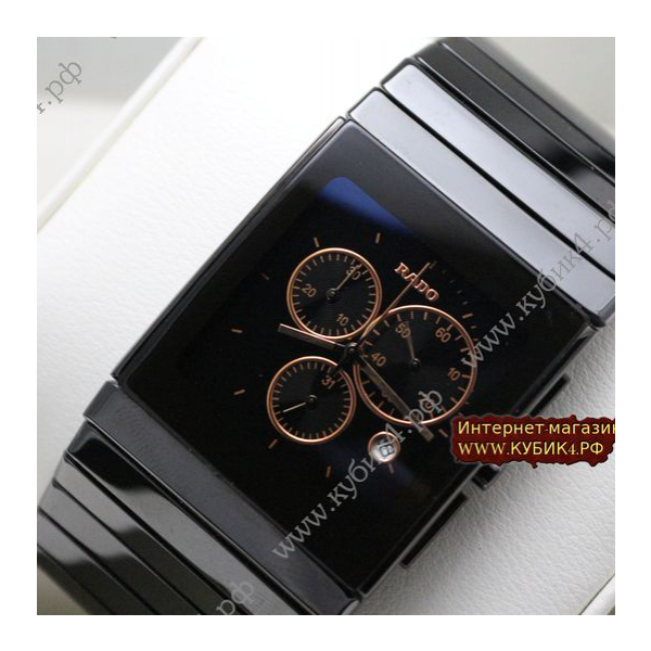 Rado Ceramica Chronograph Black (код 026-01)