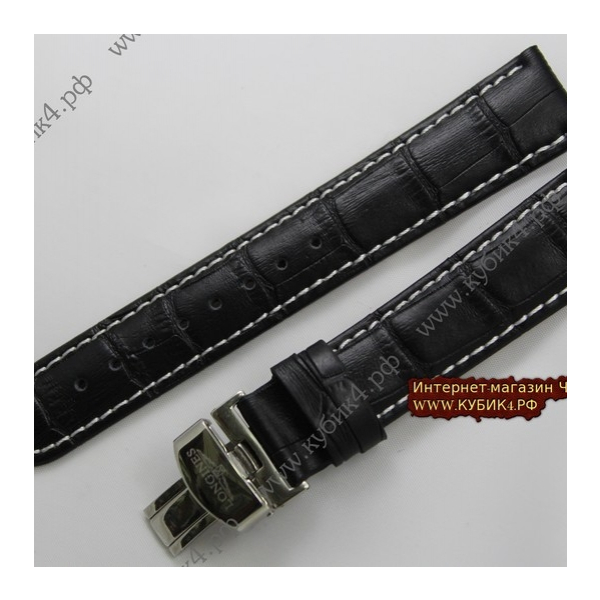 Кожаный ремень к часам Longines Master Collection код 004)