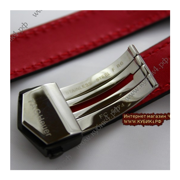 Кожаный ремешок для TAG Heuer код 007-01)
