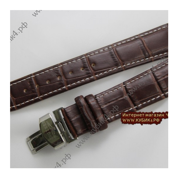 Кожаный ремень к часам Longines Master Collection код 004-01)
