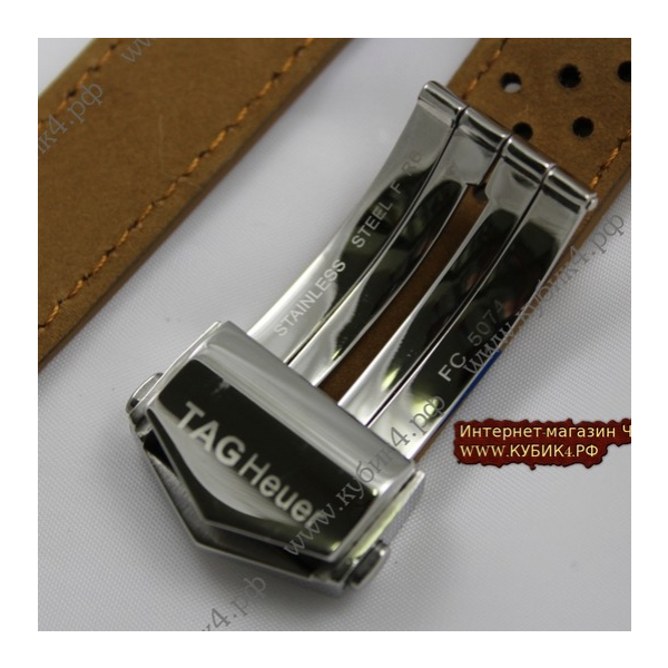 Кожаный ремешок для TAG Heuer код 007-003)