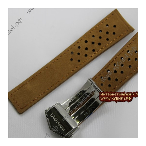 Кожаный ремешок для TAG Heuer код 007-003)