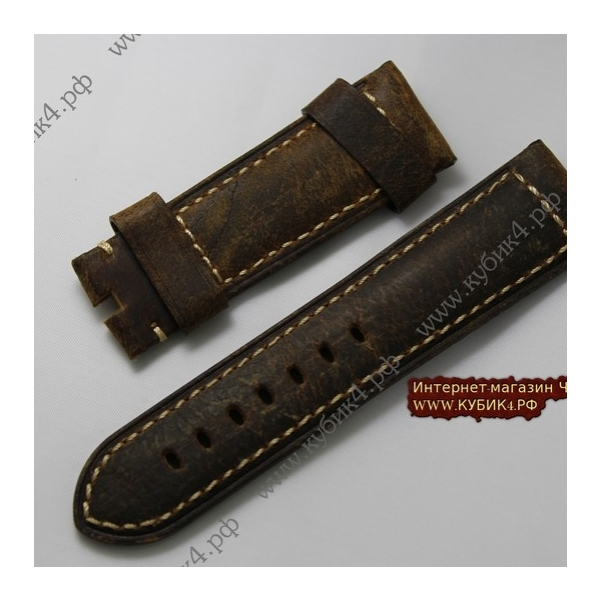 Кожаный ремешок Luminor Panerai код 005-01)