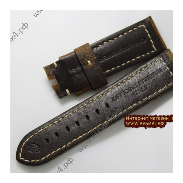 Кожаный ремешок Luminor Panerai код 005-01)