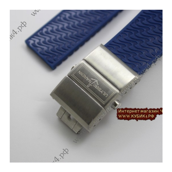 Каучуковый ремешок для Ulysse Nardin Maxi Marine Diver код 010-03)