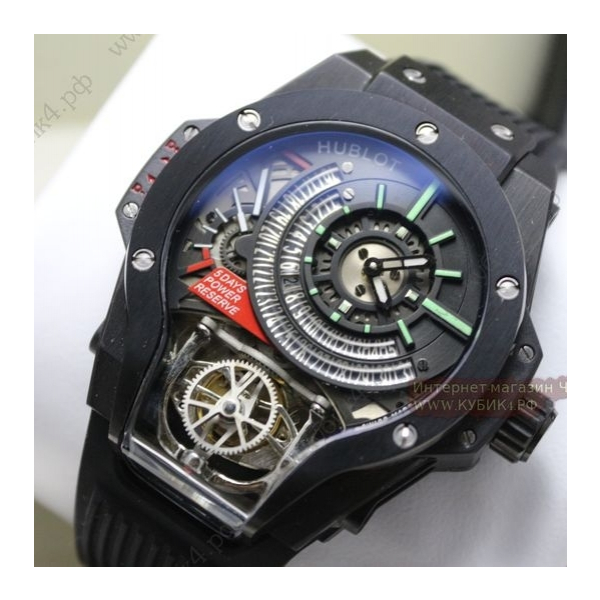 HUBLOT MP-09 TOURBILLON BI-AXIS 3D CARBON (код 378)