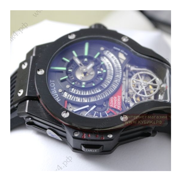 HUBLOT MP-09 TOURBILLON BI-AXIS 3D CARBON (код 378)