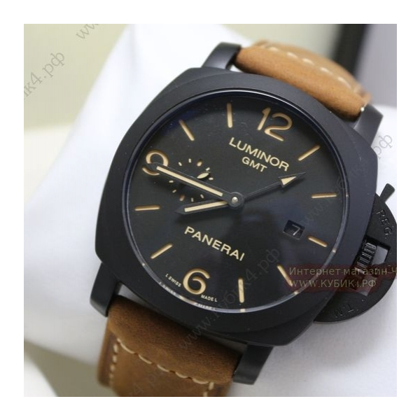 PANERAI LUMINOR 1950 3 DAYS GMT AUTOMATIC ACCIAIO  (код 074)