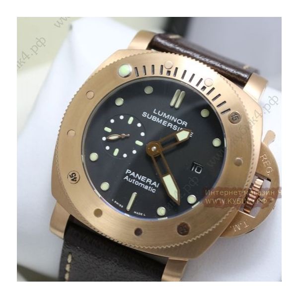 PANERAI LUMINOR SUBMERSIBLE 1950 AMAGNETIC 3 DAYS AUTOMATIC GOLD (код 083)