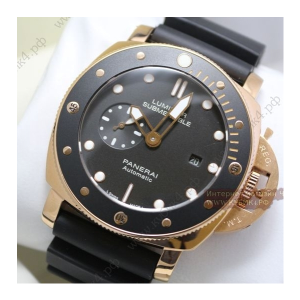 PANERAI LUMINOR SUBMERSIBLE 1950 AMAGNETIC 3 DAYS AUTOMATIC GOLD  (код 084)