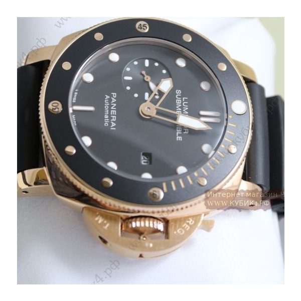 PANERAI LUMINOR SUBMERSIBLE 1950 AMAGNETIC 3 DAYS AUTOMATIC GOLD  (код 084)