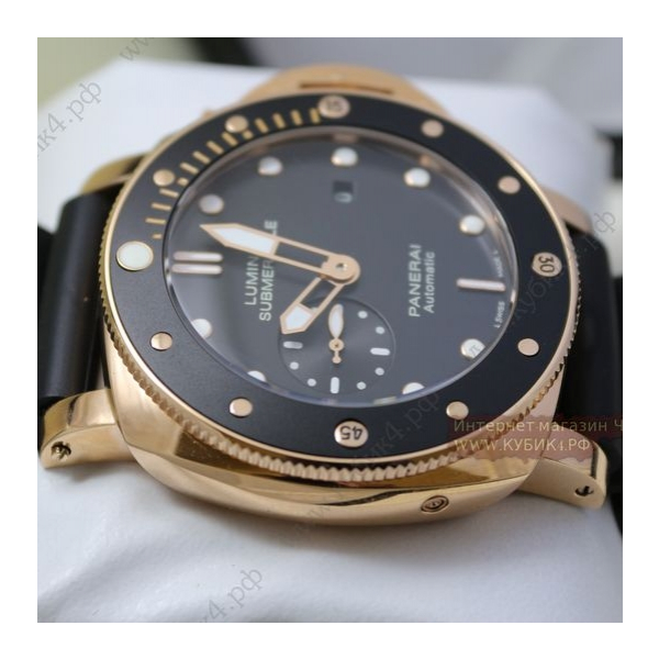 PANERAI LUMINOR SUBMERSIBLE 1950 AMAGNETIC 3 DAYS AUTOMATIC GOLD  (код 084)