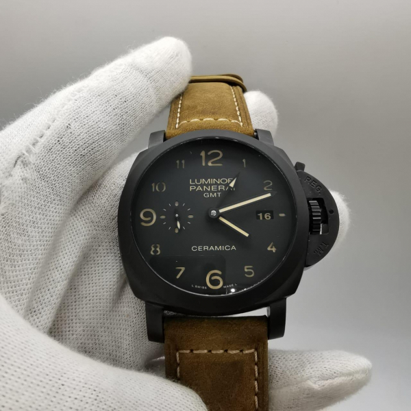 PANERAI LUMINOR 1950 3 DAYS GMT AUTOMATIC CERAMICA (код 089)