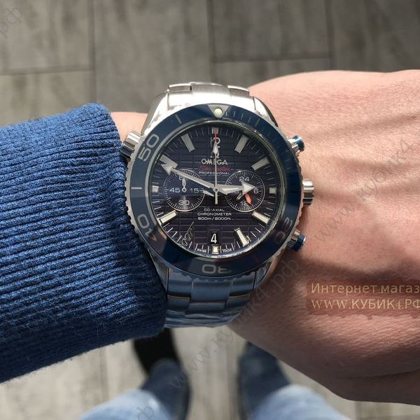 PLANET OCEAN 600M OMEGA CO-AXIAL MASTER CHRONOGRAPH 007 (код 124)