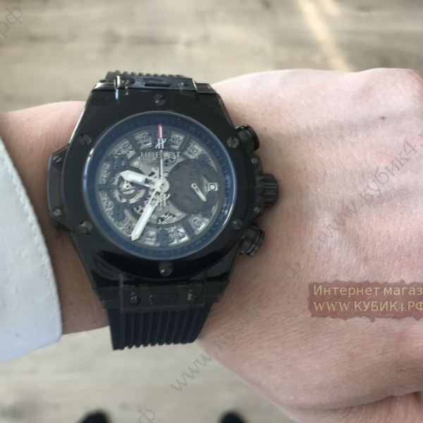HUBLOT big bang UNICO BLACK SAPPHIRE  (код 410)