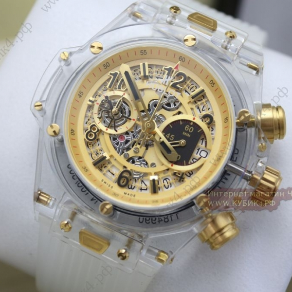 HUBLOT big bang UNICO WHITE SAPPHIRE (код 414)