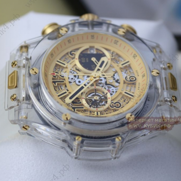 HUBLOT big bang UNICO WHITE SAPPHIRE (код 414)