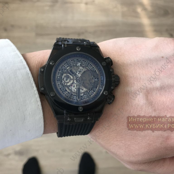 HUBLOT big bang UNICO BLACK SAPPHIRE (код 416)
