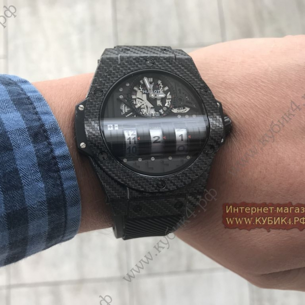 HUBLOT MP-11 POWER RESERVE 14 DAYS 3D CARBON (код 447)