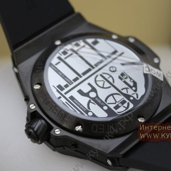 HUBLOT MP-11 POWER RESERVE 14 DAYS 3D CARBON (код 447)
