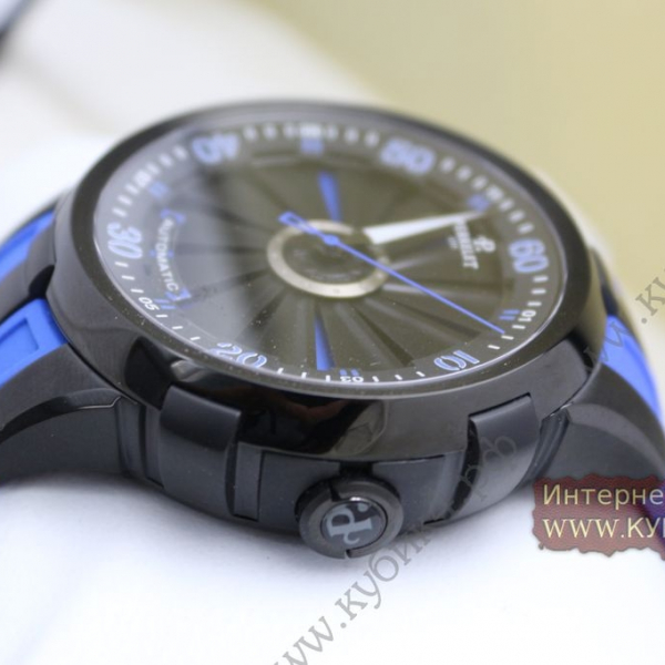 Perrelet Turbine Pilot All Black Blue Turbine (код 006)