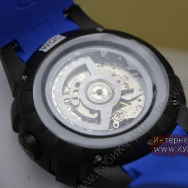 Perrelet Turbine Pilot All Black Blue Turbine (код 006)