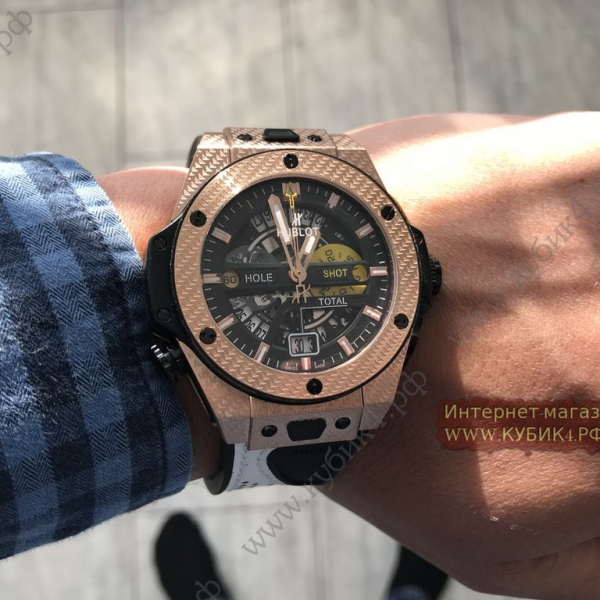 HUBLOT BIG BANG UNICO GOLF GOLD (код 449)