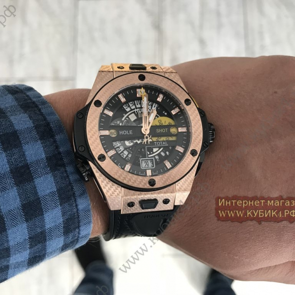 HUBLOT BIG BANG UNICO GOLF GOLD  (код 450)