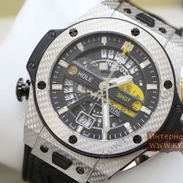 HUBLOT BIG BANG UNICO GOLF SILVER (код 452)