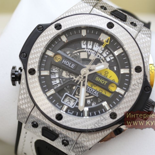 HUBLOT BIG BANG UNICO GOLF SILVER (код 453)