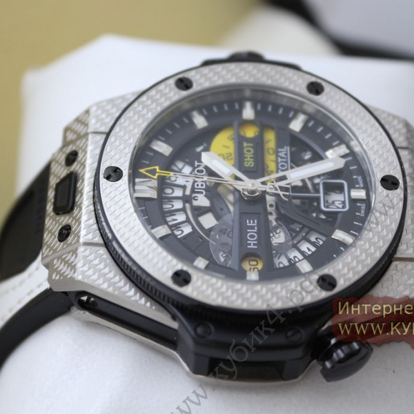 HUBLOT BIG BANG UNICO GOLF SILVER (код 453)