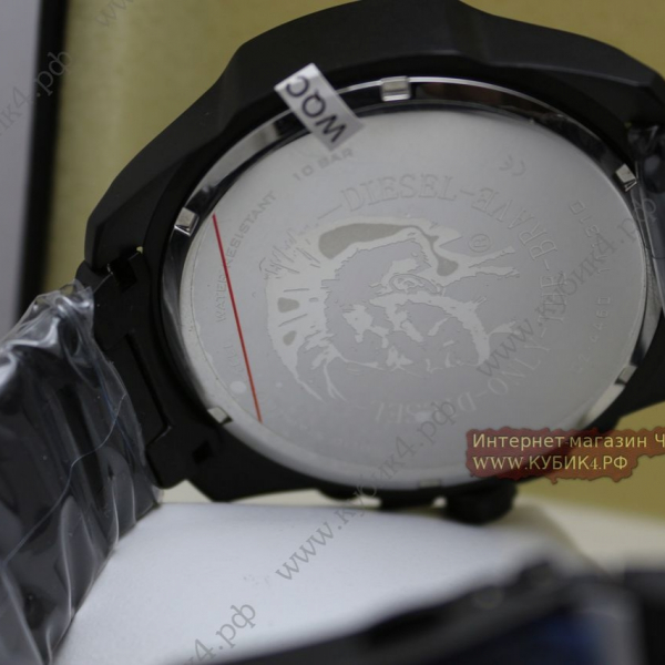 Diesel Mega Chief All Black Bracelet (код 066)