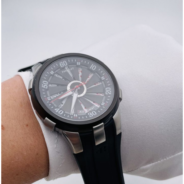Perrelet Poker Turbine Steel Black (код 007)