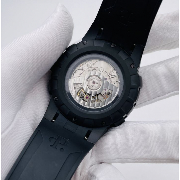Perrelet Turbine Pilot All Black Yellow Turbine (код 011)