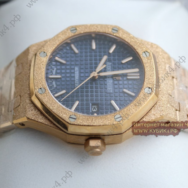 Audemars ROYAL OAK JUMBO 15454 RG FROSTED 37MM (код 189)