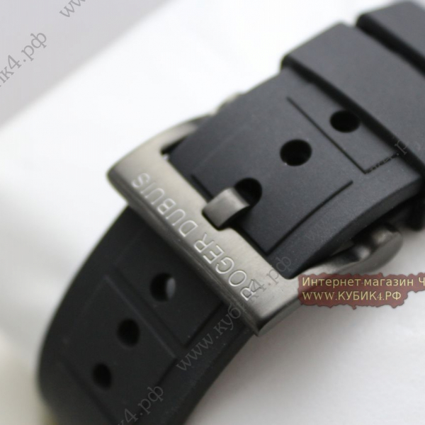Roger Dubuis Excalibur Double Tourbillon Golden Black Rubber Strap (код 042)