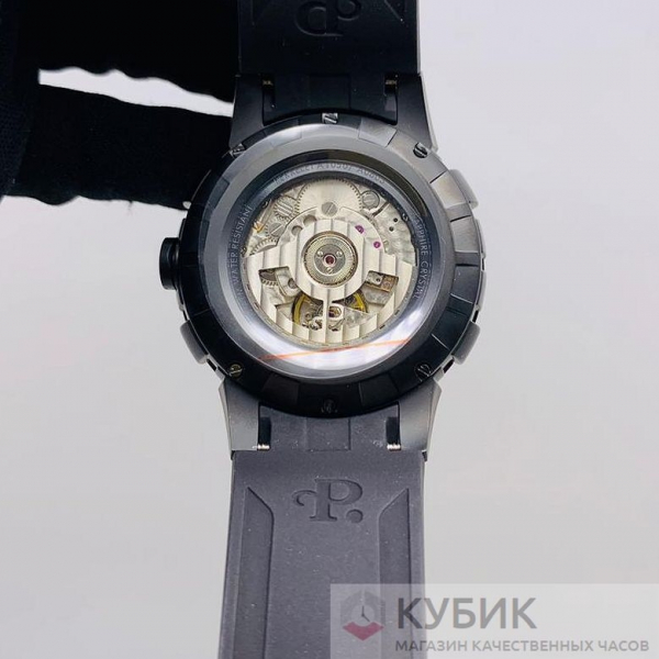 Perrelet Turbine Pilot All Black Red Turbine (код 003-01)