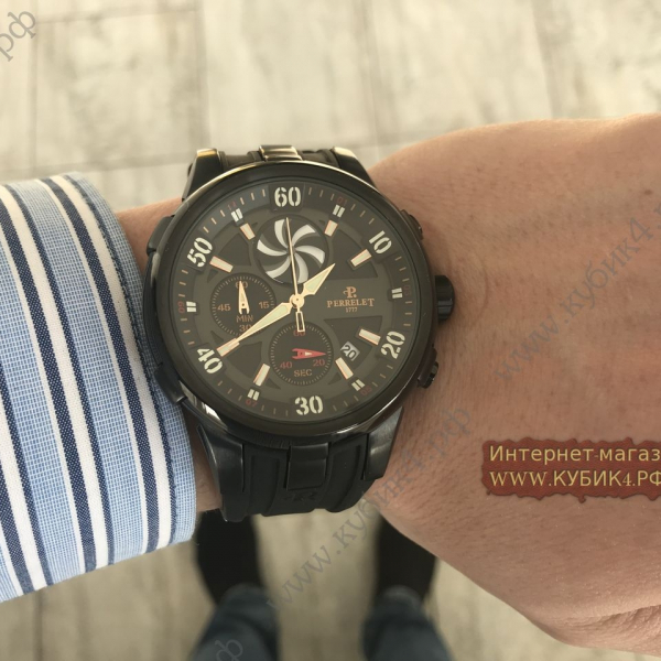 Perrelet Turbine Pilot Brown Black (код 015)