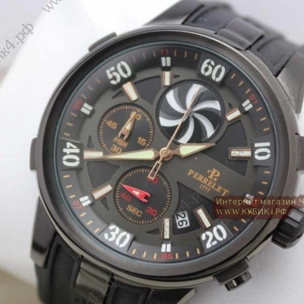 Perrelet Turbine Pilot Brown Black (код 015)
