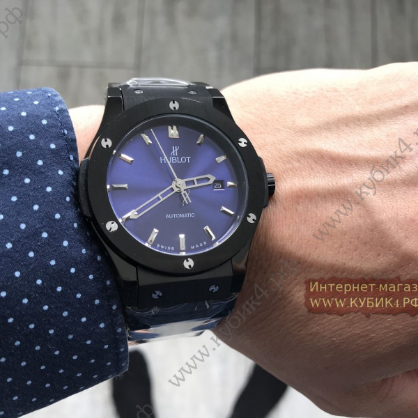 HUBLOT Classic Fusion BLACK MAGIC BRACELET (код 111-02)