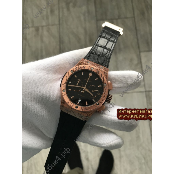 HUBLOT Classic Fusion Chronograph BERLUTI «COLD GOLD» (код 595)