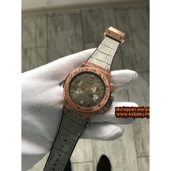 HUBLOT Classic Fusion Chronograph BERLUTI «COLD GOLD» (код 596)