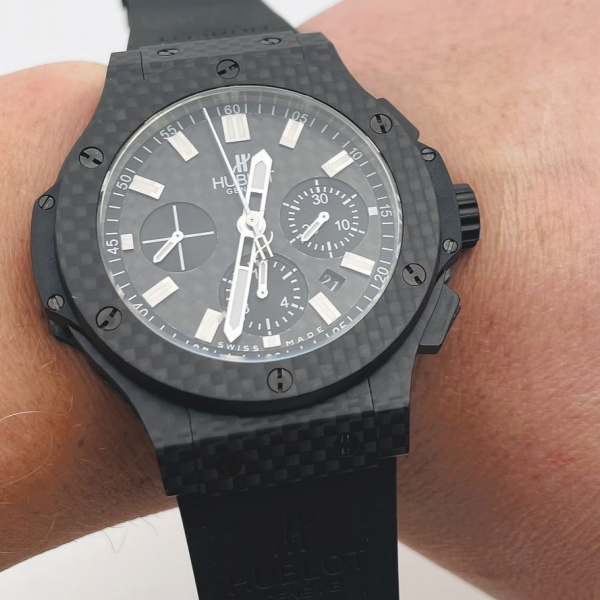 Дубликат HUBLOT Big Bang Chronograph (код 352-07)