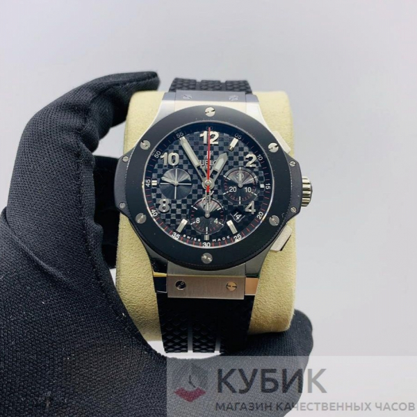 HUBLOT BIG BANG ORIGINAL STEEL CERAMIC Дубликат LUX (код 605)