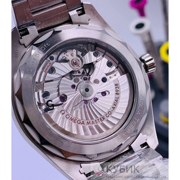 Omega Seamaster Aqua Terra 150 m GMT Worldtimer 43 mm LUX дубликат(код 300)