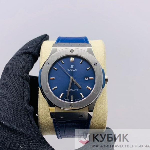 HUBLOT Classic Fusion Automatic Blue Sunray Dial Titanium Men (код 541-03)