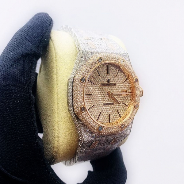 Audemars Piguet Royal Oak Automatic 41mm 15502OR.ZZ.1222OR.01 код 284) Дубликат Люкс копия